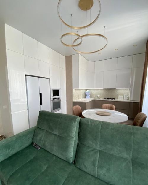 Кухня - гостиная после капитального ремонта. 09