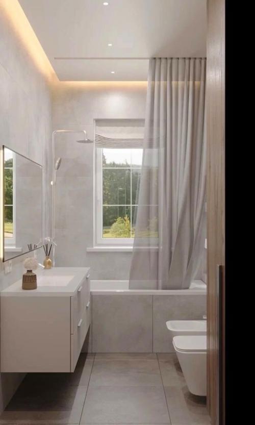 Дизайн - проект загородного дома в стиле сканди - минимализм. 04