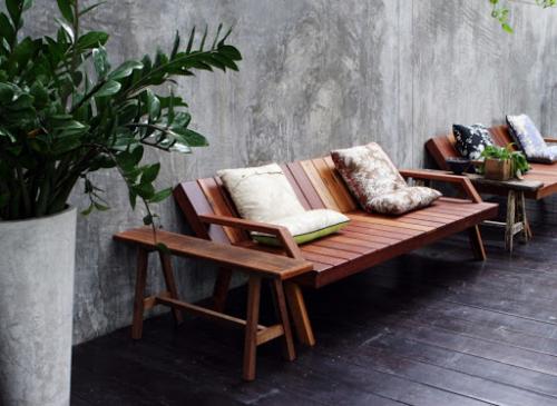 Раньше дизайнеры редко использовали строительные материалы при оформлении интерьера, зато сейчас экспериментируют как могут. 06