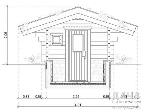 Инструкция для постройки садовой сауны. 01
