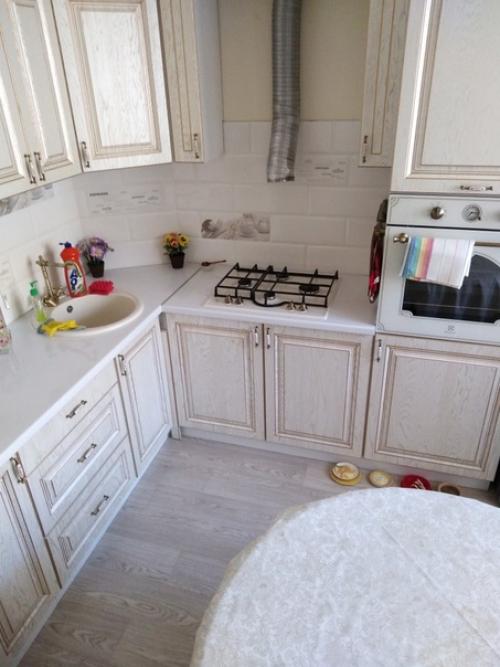 Мы делаем на кухне ремонт, в классич. 07