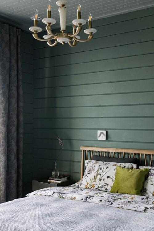 Загородный дом с панорамным видом на пруд: когда природа становится частью интерьера. 06