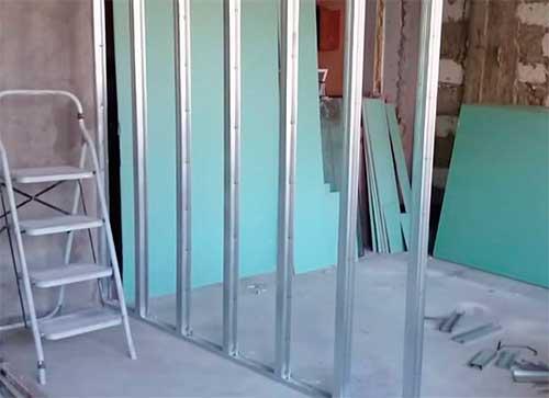 Перегородки из гипсокартона. 04 Перегородки из гипсокартона. 04