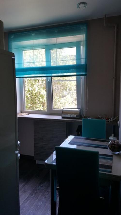 Моя маленькая кухня (5, 5 кв м) дизайн свой, исполнение кухни Мария. 04