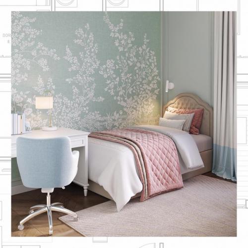 Детская комната для двух девочек. 05