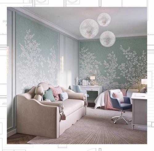 Детская комната для двух девочек. 06