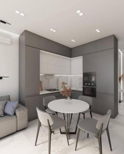 Минималистичный дизайн - проект квартиры. 02