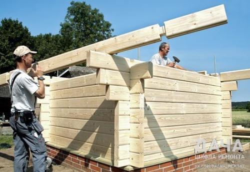 Инструкция для постройки садовой сауны. 07