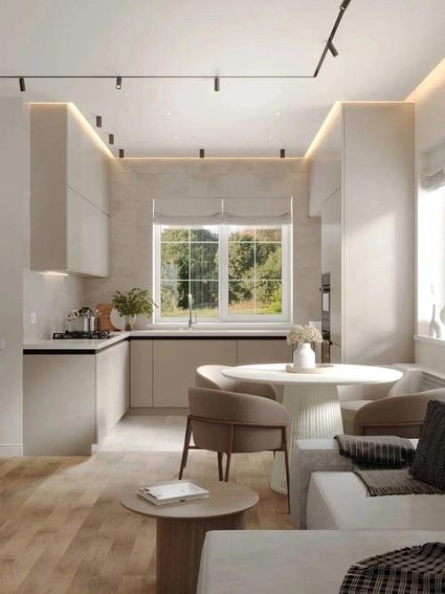 Дизайн - проект загородного дома в стиле сканди - минимализм. 07