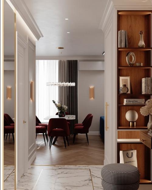 Кухня - гостиная в этом загородном доме - настоящая ода утончённости и вкусу. 04