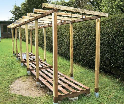 Поленница под открытым небом. 05 Поленница под открытым небом. 05