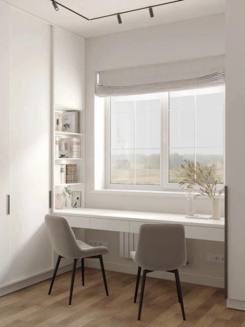 Дизайн - проект загородного дома в стиле сканди - минимализм. 01