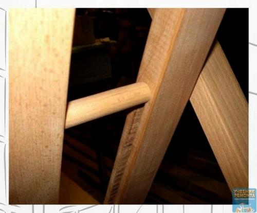 Модель складного табурета своими руками. 04