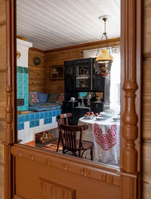 Атмосферный гостевой дом в духе русской усадьбы - место, где прошлое бережно переплетается с настоящим. 02