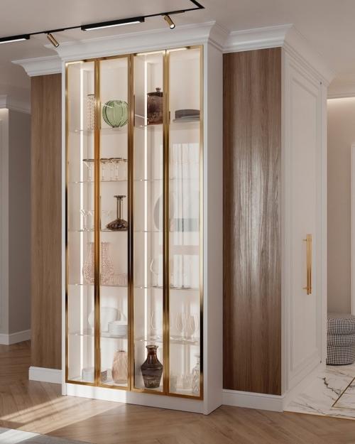 Кухня - гостиная в этом загородном доме - настоящая ода утончённости и вкусу. 05