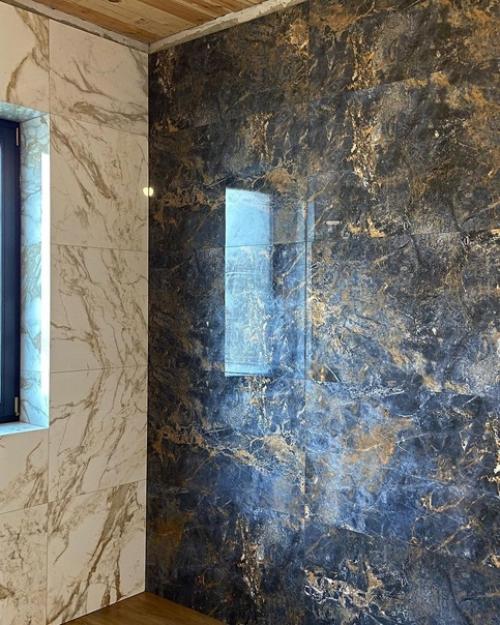 Как вам итоговый вариант отделки двух санузлов в загородном доме? 07