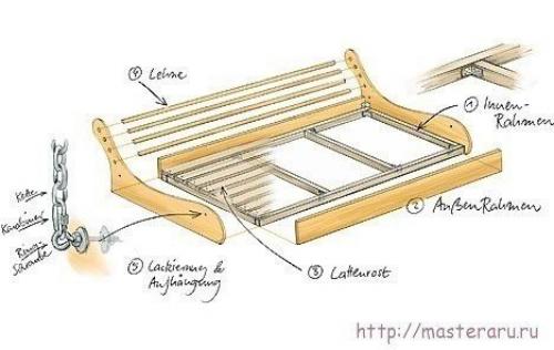 Диван - качели.  В течении многих лет диван - качели пользуются все большей популярностью. 01