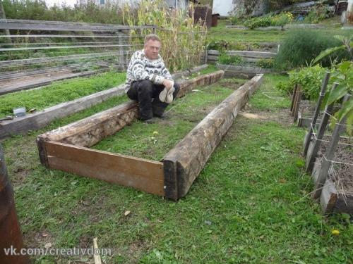 Мастер-класс Игоря Лядова по созданию грядки - короба. 02