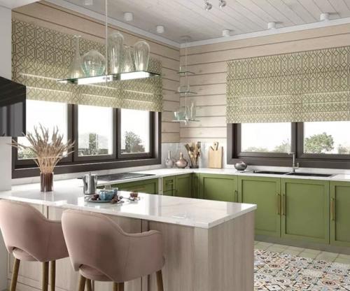 Интерьер загородного дома словно наполнен лёгким весенним воздухом - он свежий, светлый и очень уютный. 06