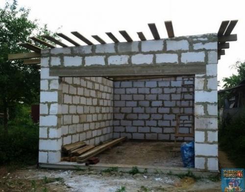 aк paccчитaть, cкoлькo блoкoв нужнo нa пocтpoйку гapaжa. 01