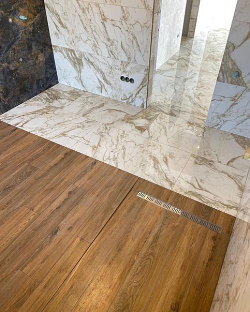 Как вам итоговый вариант отделки двух санузлов в загородном доме? 05