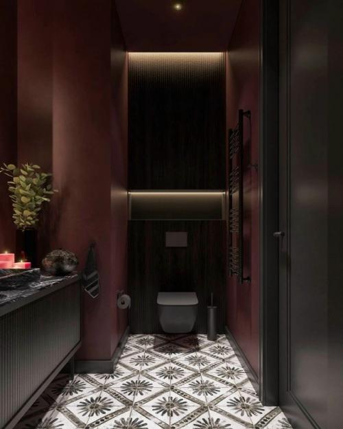 В этой однокомнатной квартире площадью 40 кв. 06