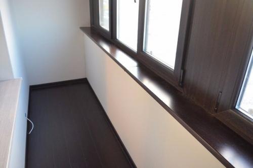 Материалы для отделки лоджии и балкона. 04