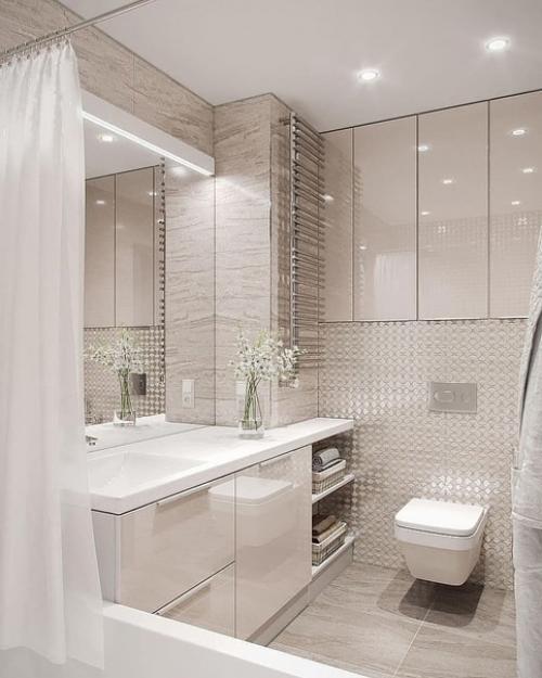 Интерьер ванной комнаты. 02