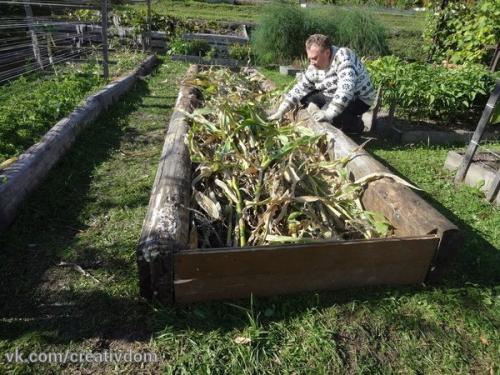 Мастер-класс Игоря Лядова по созданию грядки - короба. 04