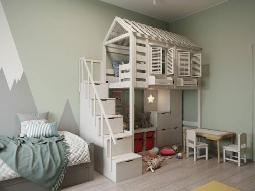 Детская комната для маленькой девочки. 05