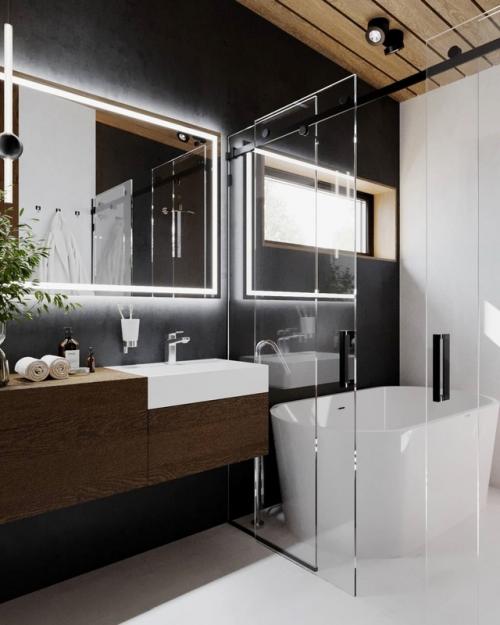 Визуализация стильного коттеджа в современном исполнении - это настоящее наслаждение для глаз. 06