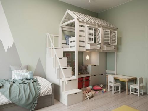 Детская комната для маленькой девочки. 06