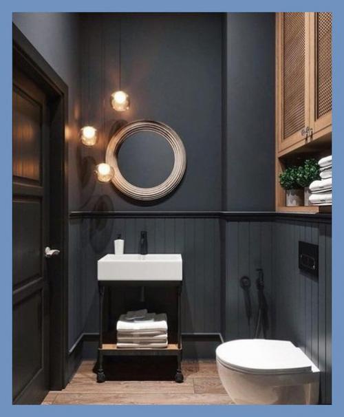 В случае если вы сомневаетесь, нужно ли класть плитку в туалете, то вот вам вариант без плитки. 02