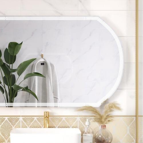 Подчеркнуть красоту интерьерного решения очень просто с помощью LED - зеркал с подсветкой Cersanit. 03