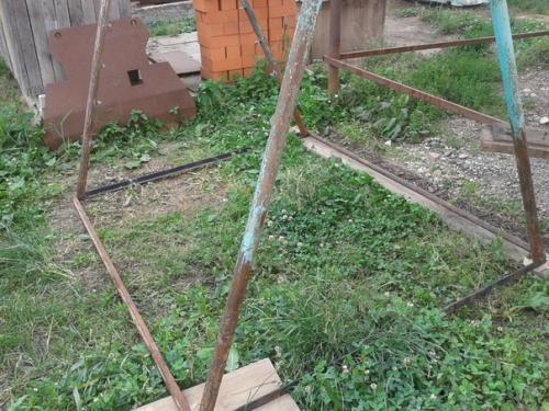 Дачные качели свoими руками. 01