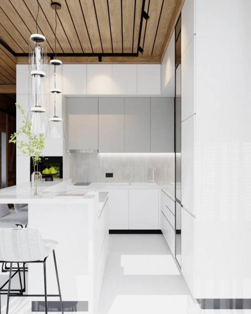 Визуализация стильного коттеджа в современном исполнении - это настоящее наслаждение для глаз. 03