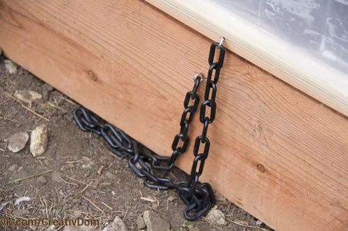 Оригинальный удобный парник своими руками. 08