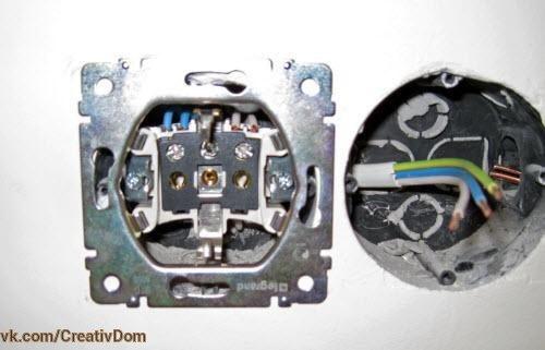 Мы устанавливаем розетку своими руками правильно. 07