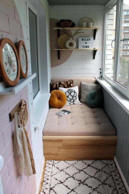 Лоджия для отдыха. 04