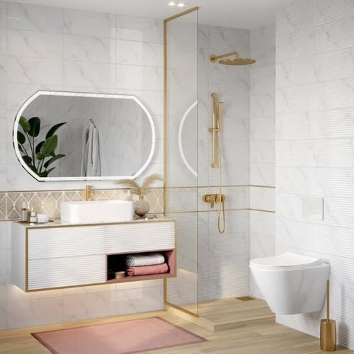 Подчеркнуть красоту интерьерного решения очень просто с помощью LED - зеркал с подсветкой Cersanit. 02