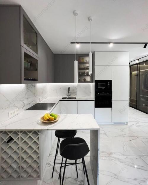 Кухня сразу после монтажа. 02