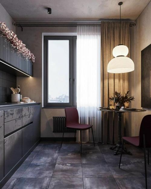 В этой однокомнатной квартире площадью 40 кв. 09