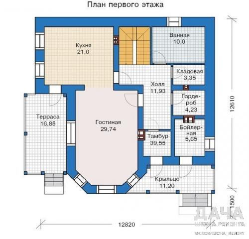 Проект загородного дома. 02 Проект загородного дома. 02