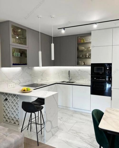 Кухня сразу после монтажа. 01