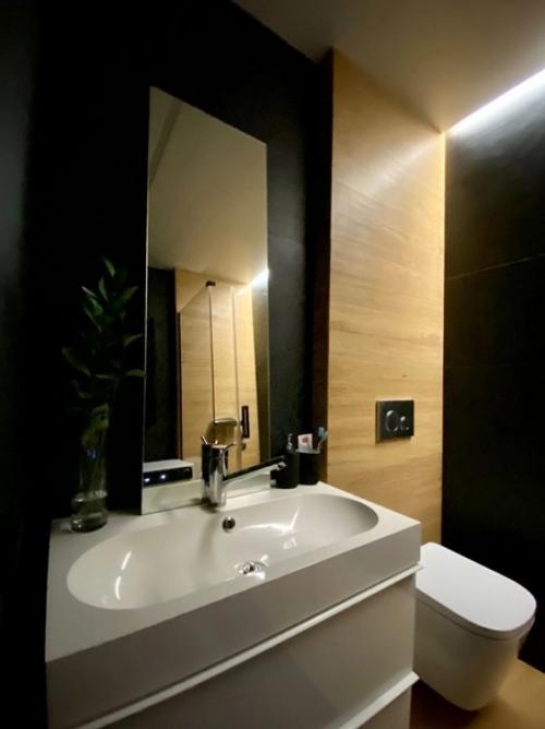 Ремонт санузла - дизайн придумали сами. 05