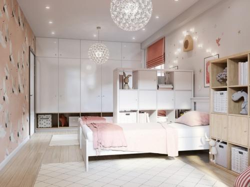 Детская для двух сестренок в городе Новосибирске. 06