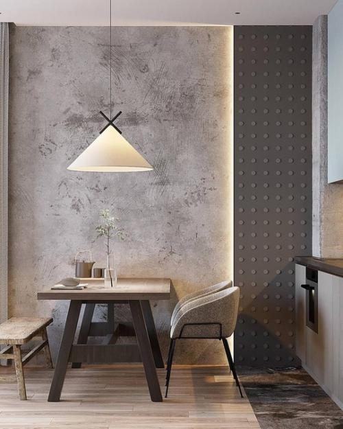 Кадры не Скучного интерьера квартиры в светлых тонах. 01