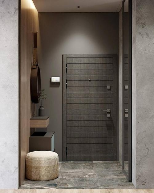 Кадры не Скучного интерьера квартиры в светлых тонах. 09