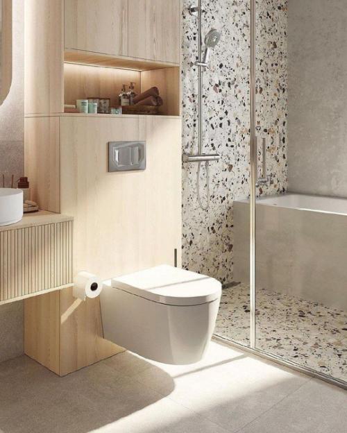 Ванная комната в светлых оттенках. 07