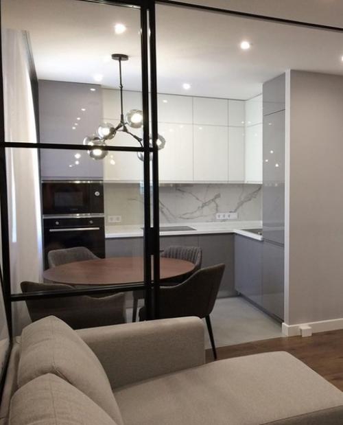 Реализованный дизайн квартиры 49 кв. 01